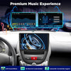 Autoradio Android pour Toyota Aygo/Peugeot 107 / Citroen C1 2005–2014, Écran Tactile 10 Pouces, CarPlay & Android Auto sans Fil, NaviGPS, WiFi, DSP, Compatible Caméra AHD/OBD/Dab