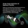 Écouteurs Bluetooth Sans Fil SoundForm Motion Suppression du Bruit Etui de Charge Micros Etanche IPX5 NOIR