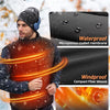Gilet Chauffant Sans Manche Hiver Double Contrôle Prise USB Batterie Incluse 12000mAh Taille L