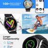 Montre Connectée Bluetooth Ecran 1,32 Pouces Montre Intelligente Etanche IP68 Mode Sportif ROSE