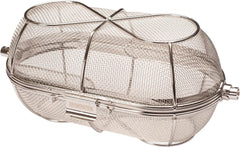 Panier à rôtisserie Broche 10/12mm Barbecue Viande Légumes Poisson Crustacés INOX