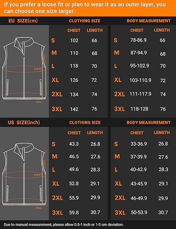 Gilet Sans Manche Veste Hivernale Lavable et Chaude Moto Ski Randonnée Camping Taille S