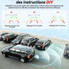 Camera de Recul avec 4.3 Pouces 1080p Moniteur Vision Nocturne Claire Image IPS