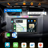 Autoradio CarPlay sans Fil Dab/Dab+ Android Auto, Radio FM 1 Din, écran Tactile IPS 7", égaliseur, USB/TF/AUX, autoradio Bluetooth avec caméra de recul/Commande au Volant