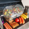 Panier à rôtisserie Broche 10/12mm Barbecue Viande Légumes Poisson Crustacés INOX