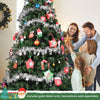 Sapin de Noël Artificiel 170 cm de qualité supérieure avec – Système de Pliage Rapide – Réaliste – Branches denses – avec Support en métal - 170cm