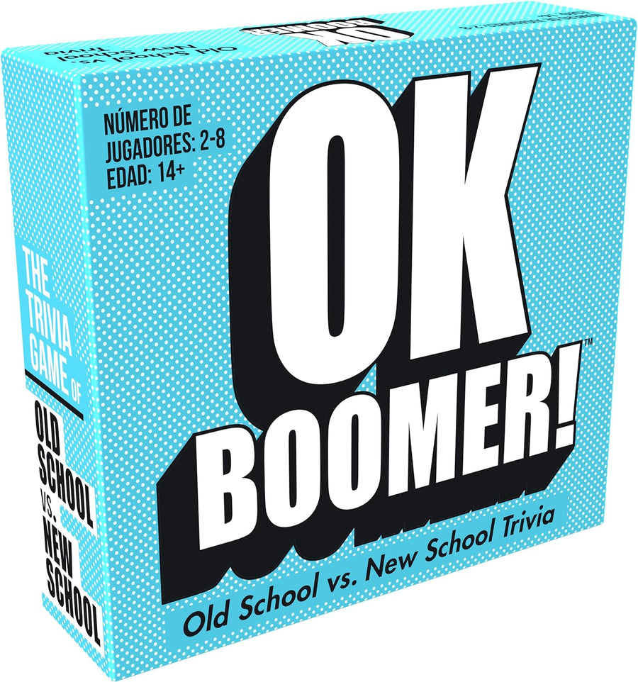 Jeux Goliath, OK Boomer ! Le Duel Générationnel Jeux de Société Famille Version Espagnol