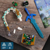 Master Sword avec Dragon, Jouets de Construction Link Épée, Micro Maquette Château d'Hyrule, Cadeaux d'anniversaire pour Garçons Filles 8-12 Ans (677pcs)