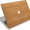 Cover Couverture Adhesive Fin Leger Compatible MacBook 13" Bois Bambou Naturel Protection
