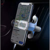 Support de téléphone de voiture, rotation à 360° mains libres pour grille d'aération voiture