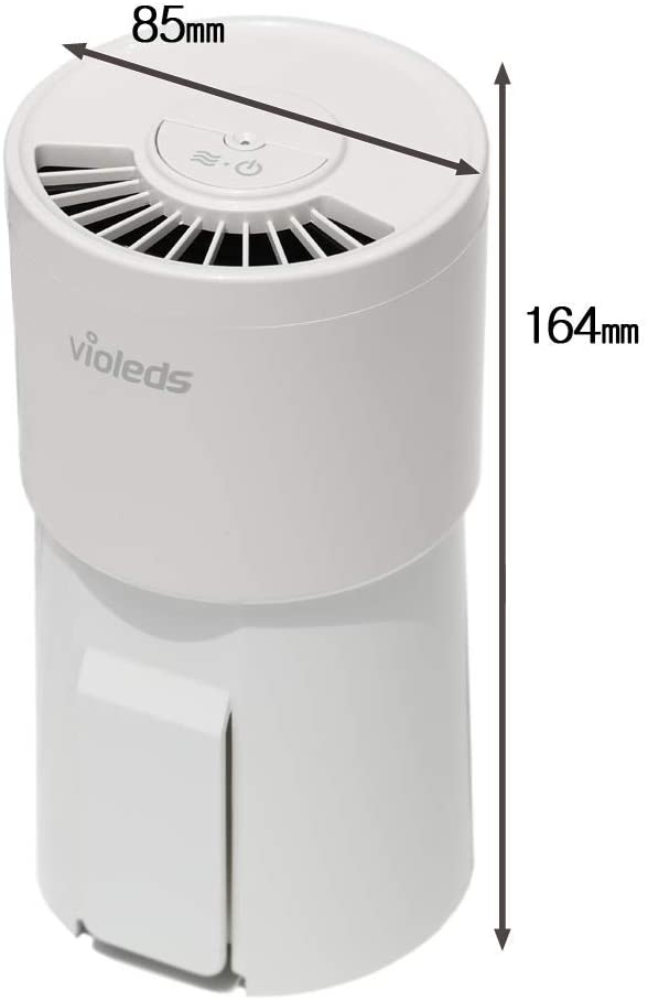 Purificateur Air Système UV-LED Bactericide Virucide Portable Confort Air Sain Filtration Air