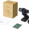 Webcam 1080p avec Mise au Point Automatique, Caméra de Streaming Micro Réduction de bruit