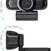 Webcam 1080p avec Mise au Point Automatique, Caméra de Streaming Micro Réduction de bruit