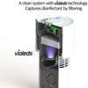Purificateur Air Système UV-LED Bactericide Virucide Portable Confort Air Sain Filtration Air