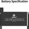 Batterie de Remplacement A2337 A2389 Compatible MacBook Air 13" M1 2020 EMC3598