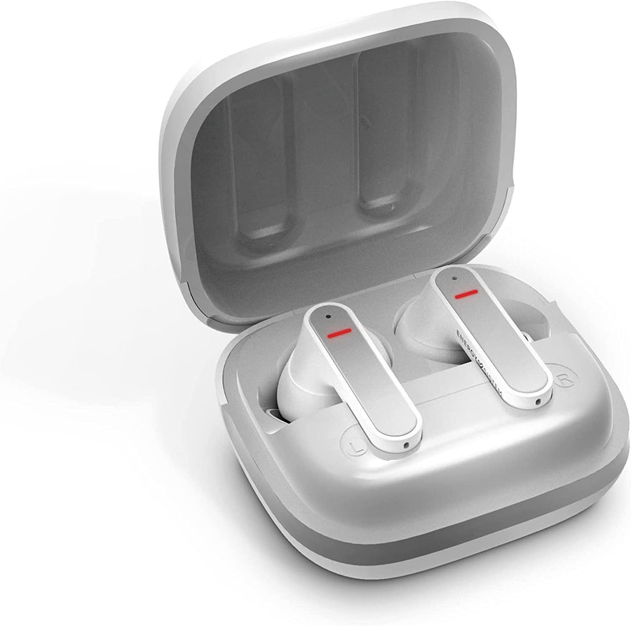 Ecouteurs sans fil bluetooth Autonomie 32h Energy Sistem Travel 6 ANC Moon BLANC