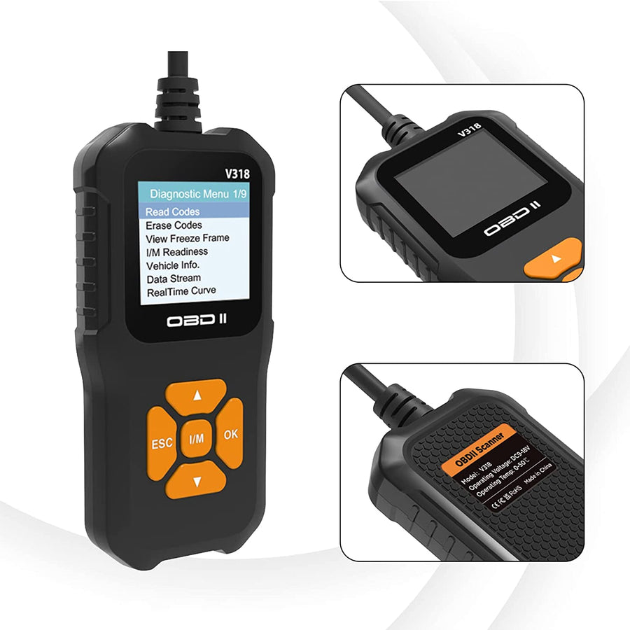 Lecteur Scanner Universel OBDII Lecteur Code Outil Analyse Diagnostic EOBD Voiture