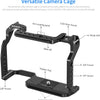 Cage pour Caméra Stabilisateur Plateforme DSLR en Alliage d'aluminium Filetage 1/4" et 3/8"