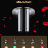 Ecouteurs Bluetooth sans Fil Etui Rouge à lèvres Micro intégré Tactile Son Stéréo GRIS