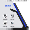 Station de Charge Rapide Sans Fil 3 en 1 Compatible avec derniers smartphones NOIR