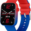 Montre Connectée Bluetooth Ecran 1,8" Fréquence Cardiaque/120 Modes Sport/Étanche IP67 ROUGE