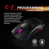 Souris Gamer Filaire Ergonomique16000DPI 65g Ultra légère Capteur Pixart PMW-3389 NOIR