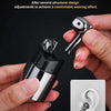 Ecouteurs Bluetooth sans Fil Etui Rouge à lèvres Micro intégré Tactile Son Stéréo GRIS