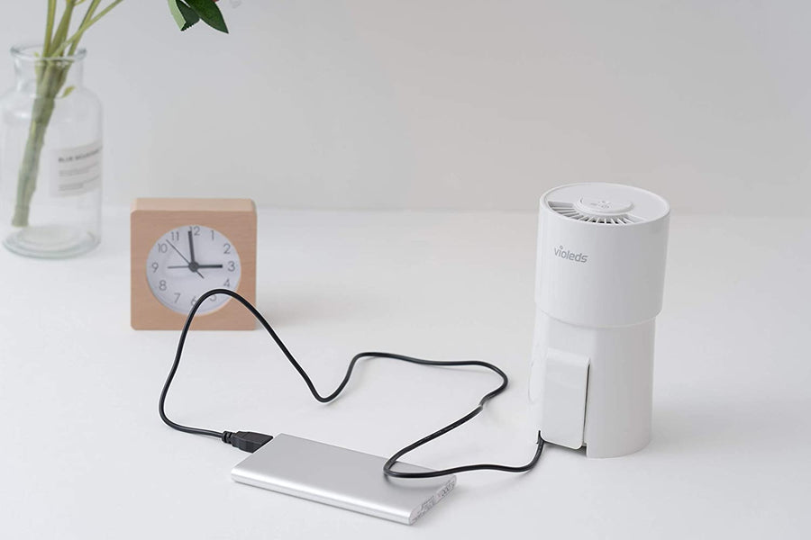 Purificateur Air Système UV-LED Bactericide Virucide Portable Confort Air Sain Filtration Air