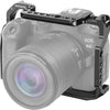 Cage pour Caméra Stabilisateur Plateforme DSLR en Alliage d'aluminium Filetage 1/4" et 3/8"