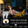 Mini Humidificateur d'Air 500ml Diffuseur Arome Fonction Veilleuse