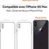 Coque de téléphone pour iPhone 6,5" XS MAX Protection de qualité Anti-Chute et Double Couche