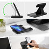 Station de charge sans fil pliable 3 en 1 Puissance 15W Compatible smartphone smartwatch Qi