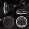 Phare LED Halo Puce 300W 30000LM Faisceau Lumineux Optique Antibrouillard avec Câbles