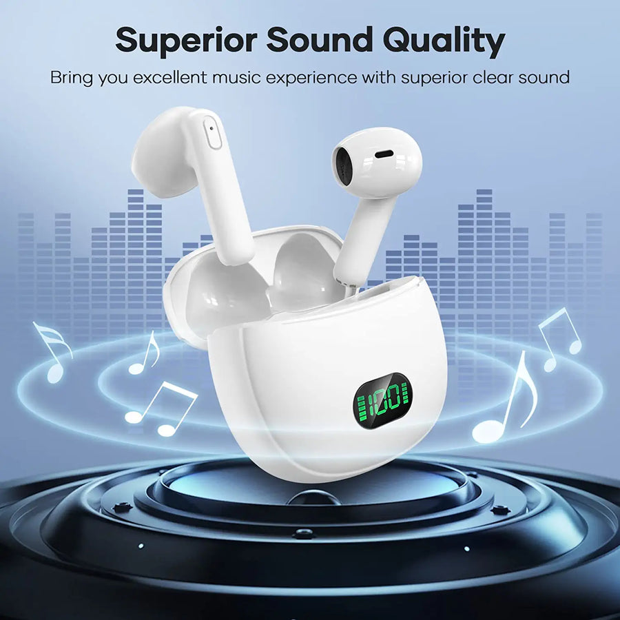 Écouteur Bluetooth Sport 4 Micro HD Écran LCD Charge Rapide IPX7 Étanche Contrôle Tactile