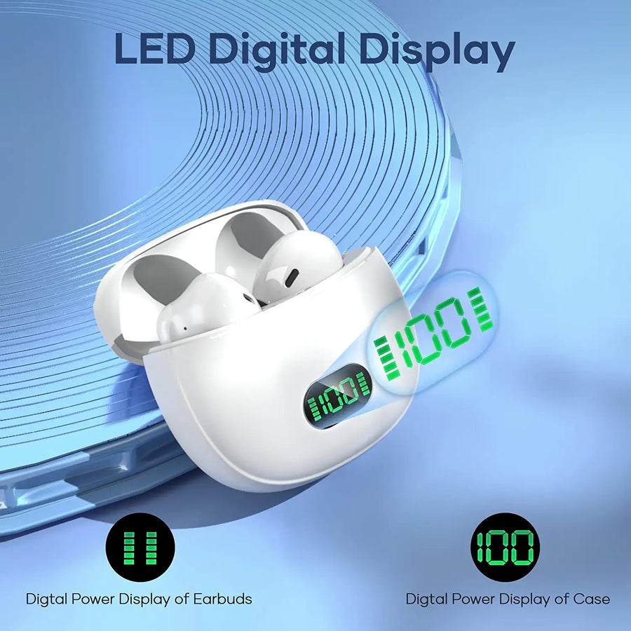 Écouteur Bluetooth Sport 4 Micro HD Écran LCD Charge Rapide IPX7 Étanche Contrôle Tactile