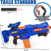 Jeux Fusil de Sniper motorisé avec 2 Clips et 100 fléchettes en Mousse Compatible avec marque