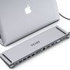 Station d'accueil 13 en 1 4K HDMIx2,VGA x1,USB 3.0x2,USB 2.0x2,SD/TF Gigabit Ethernet Audio