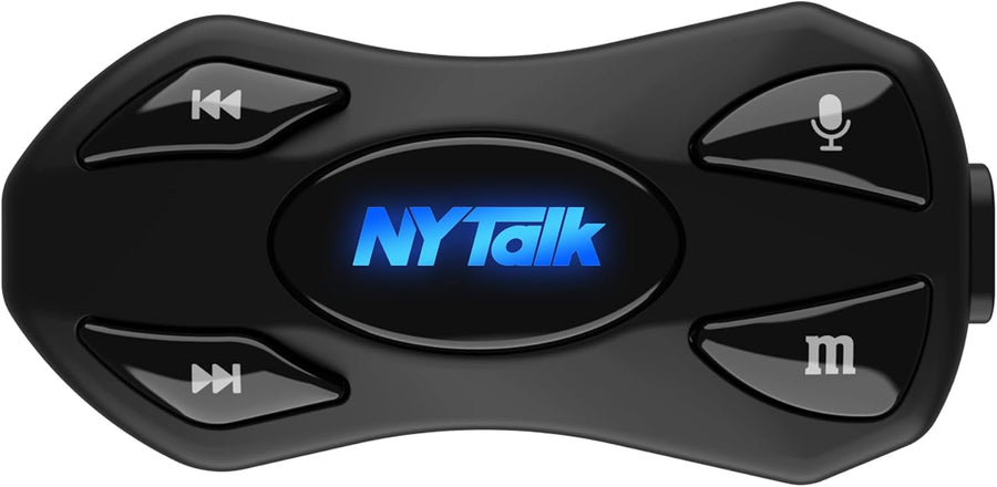 N2 Intercom Moto Bluetooth, 2 Motards 1000m Système de Communication | Kit Main Libre Moto Bluetooth 5.4, Multitâche Audio, Réduction de Bruit DSP/CVC, Partage de Musique, Batterie 1000mAh, IP67