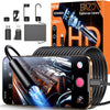 Caméra endoscopique avec éclairage – Endoscope HD 1920p équipé de 8 LED réglables, étanche IP67, caméra d'inspection Compatible Android et iOS/iPhone, Endoscope avec caméra Semi-Rigide -5M
