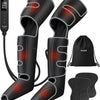 Masseur de jambes pour pieds, mollets, cuisses et chaleur 3 modes et 3 intensités pour soulager les tensions au quotidien et détendre les muscles des jambes