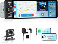 Autoradio 1 DIN avec Écran Tactile 6,36