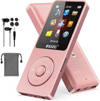 Lecteur MP3 64Go Bluetooth 5.3 Portable avec Touches Physiques | 30g ultra léger, écran 1,8