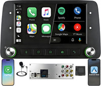 Fiat Panda 2003-2012 Autoradio 1 DIN CarPlay sans Fil Android Auto DSP RDS | Système Linux,démarrage rapide 2s,Plug&Play,Bluetooth,CANBUS,commandes volant,écran tactile IPS,caméra de recul compatible