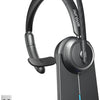 Nuroum HP31S 2026 Casque Bluetooth Sans Fil avec Micro, Réduction de Bruit ENC, Casque PC Mono avec Station de Charge,Clé USB-A&C/Bluetooth/Dongle,45H d'Autonomie pour CallCenter/Travail/Appels/Bureau