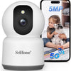 Caméra de Surveillance 5MP 2.4GHz/5GHz WiFi, Détection de Mouvement Humain