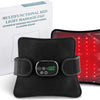 Ceinture de lampe à lumière rouge, luminothérapie infrarouge proche pour le corps, ceinture infrarouge LED 660 nm 850 nm, appareil de lumière infrarouge portable, 3 niveaux de luminosité