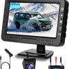Kit Caméra de Recul HD 4.3 Pouces avec Caméra Rotative, Camera de Recul avec Étanchéité IP68 Vision Nocturne Super Grand Angle Ligne de Recul, Câble de 8M, 12-24V pour Berlines SUV