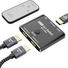 HDMI 2.1 8K interrupteur directionnel 2 in 1 out avec télécommande 8K@60Hz 4K@120Hz Convertisseur haute vitesse 48gbps