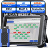 Mucar 892BT Pro Valise Diagnostic Auto avec Cartographie Topologique, AI Version Professionnelle 892BT, Assisté par IA, J2534 Protocole, 4000+ Tests Actifs, Codage ECU, 35+ services, Gratuit à Vie