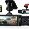 Dashcam Voiture Avant Intérieur avec Carte SD 64G, 1080P Dash Cam avec 3.16" Écran, Camera Voiture avec G-capteur, Vision Nocturne, Enregistrement en Boucle, Détection de Mouvement